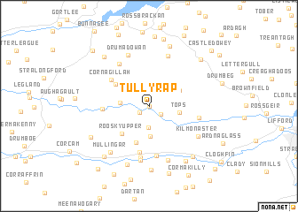 map of Tullyrap