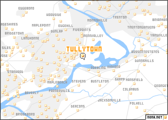 map of Tullytown