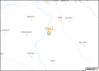 map of Tull