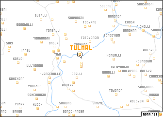map of Tŭl-mal