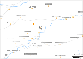 map of Tulonggou