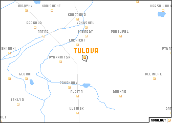 map of Tulova