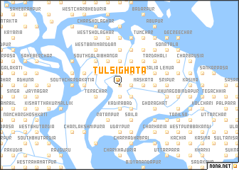 map of Tulsi Ghāta