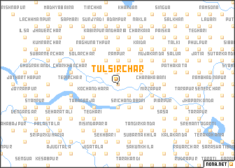 map of Tulsir Char