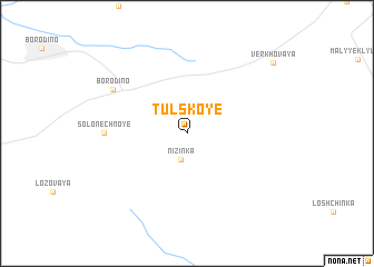 map of Tul\