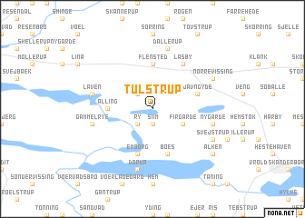 map of Tulstrup