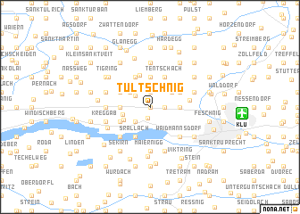 map of Tultschnig