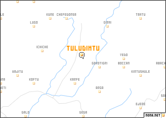 map of Tulu Dīmtu