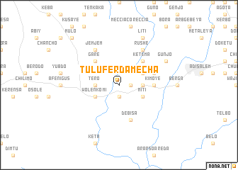 map of Tulu Ferda Mechʼa