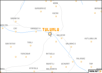 map of Tulumlu