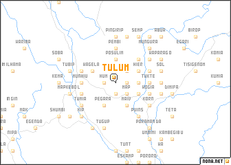 map of Tulum