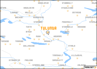 map of Tulunda