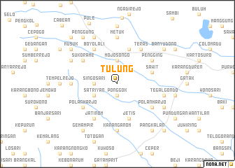 map of Tulung