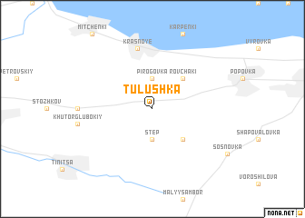 map of Tulushka