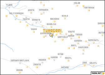 map of Tumagari