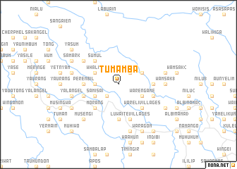 map of Tumamba