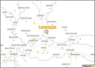 map of Tumangon