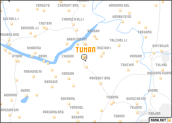 map of Tuman