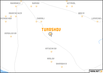 map of Tumashov