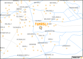 map of Tumaslı