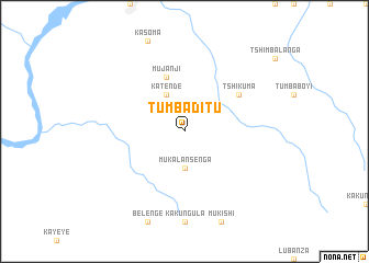 map of Tumba-Ditu