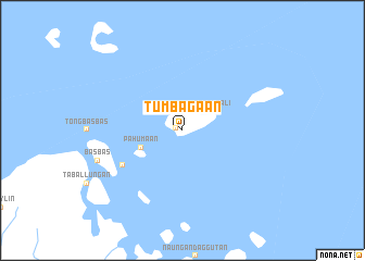 map of Tumbagaan