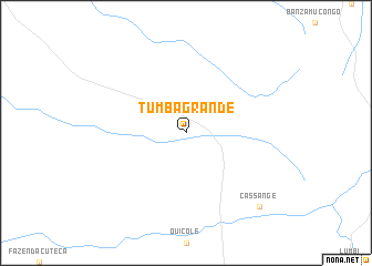 map of Tumba Grande