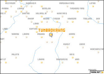 map of Tumbaokawng
