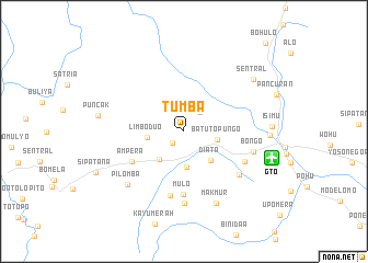 map of Tumba