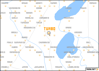 map of Tumbo