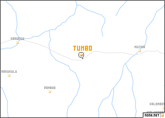 map of Tumbo