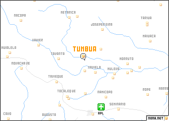 map of Tumbua