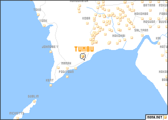 map of Tumbu