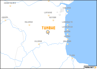 map of Tumbwe