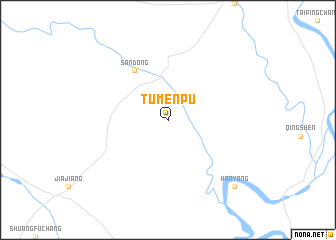 map of Tumenpu