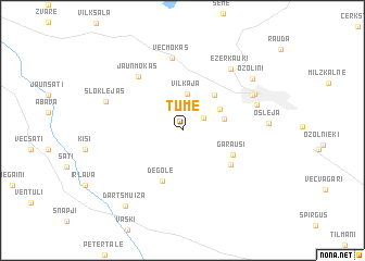 map of Tume