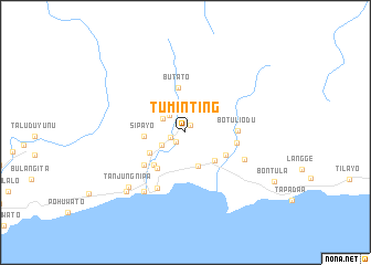 map of Tuminting