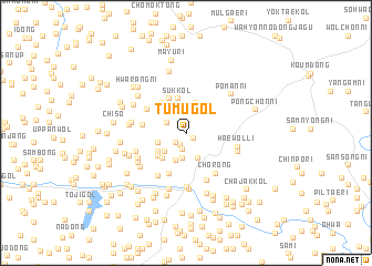 map of Tumu-gol