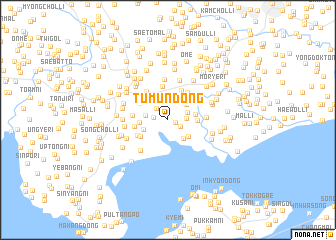 map of Tumun-dong