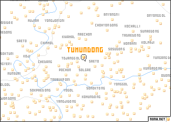 map of Tumun-dong