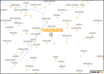 map of Tumun-dong