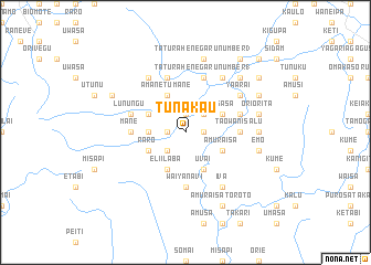 map of Tunakau