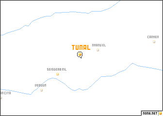 map of Tunal