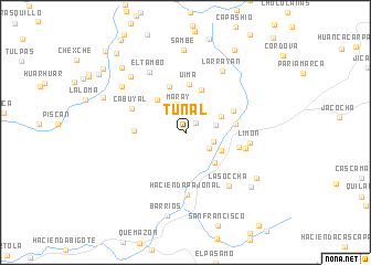 map of Tunal