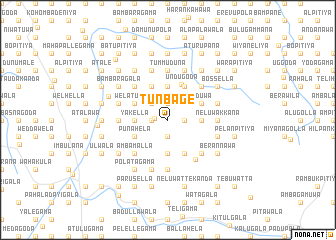 map of Tunbage