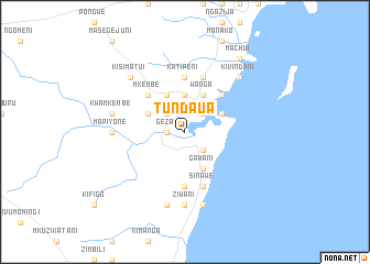 map of Tundaua