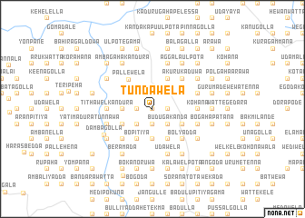 map of Tundawela