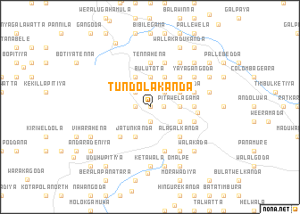 map of Tundolakanda