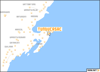 map of Tundu Casac