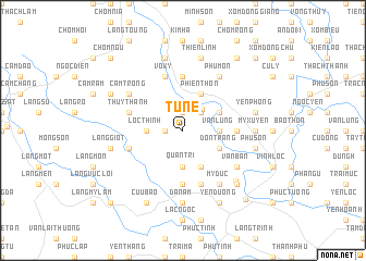 map of Tử Nê